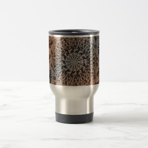 modern and abstract background travel mug