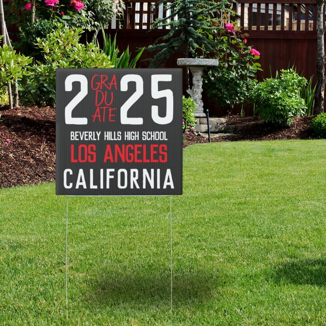 Modern and Bold Graduation Sign (Creator Uploaded)