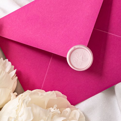 Modern and Bold Initial Wedding  Wax Seal Stamp