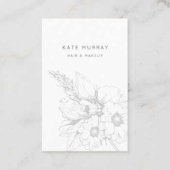 Modern And Chic Business Card by BlueMatchesStudio at Zazzle