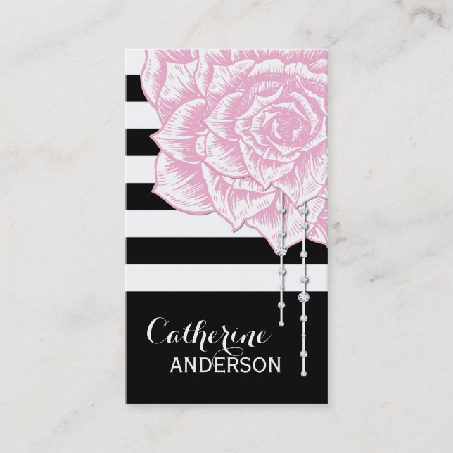 Modern and Chic Business Card Template (Front)