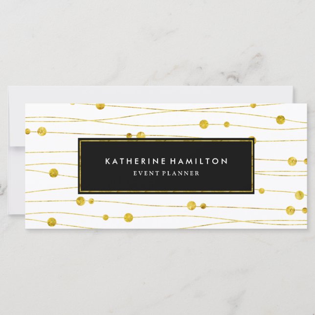 Modern and Chic Event Planner Gift Certificate (Front)
