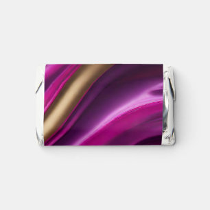 Modern and Chic Party Favors-Purple Pink and Gold- Hershey's Miniatures