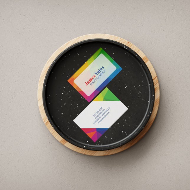 Modern and Colorful Abstract  Business Card (Creator Uploaded)