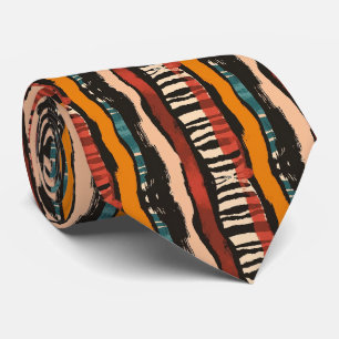 Modern and Colorful Animal Print Neck Tie