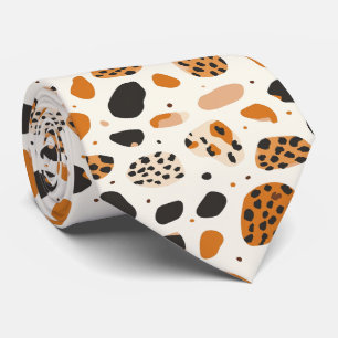 Modern and Colorful Animal Print Neck Tie