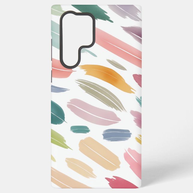 Modern and Cute Abstract Shapes Samsung Galaxy Case (Back)
