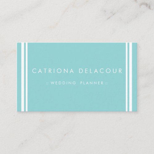 Modern and Elegant Blue Business Card