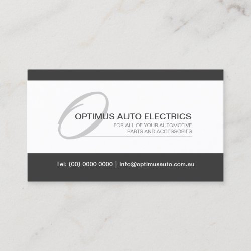 Modern and Elegant Monogram Business Cards