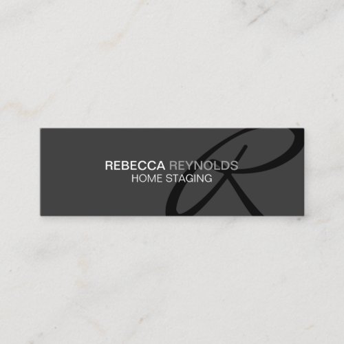 Modern and Elegant Monogram Business Card Template