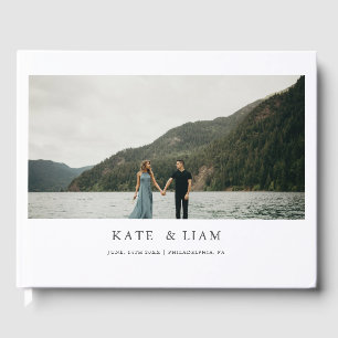 Modern and Elegant Wedding Guest Book