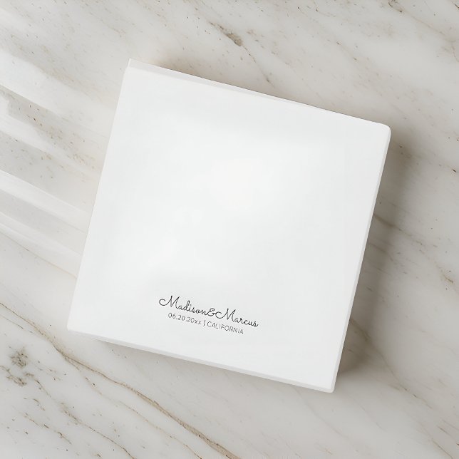 Modern and Elegant Wedding Typography Post-it Notes (Creator Uploaded)