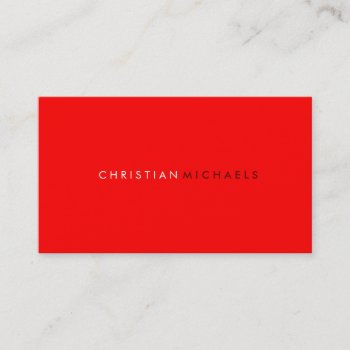 Modern And Minimal Business Card by geniusmomentbranding at Zazzle
