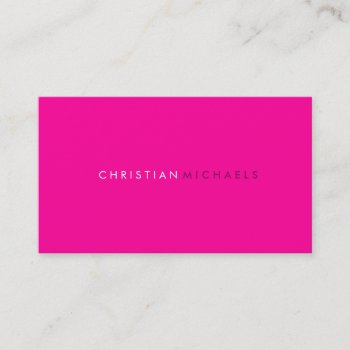 Modern And Minimal Business Card by geniusmomentbranding at Zazzle