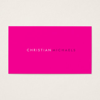 Modern and Minimal Business Card