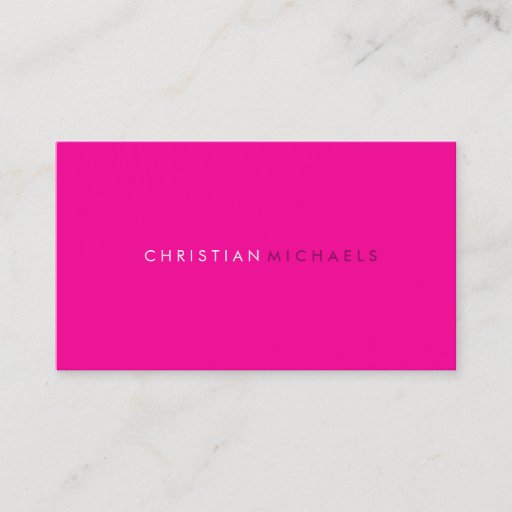 Customizable Modern and Minimal Business Card