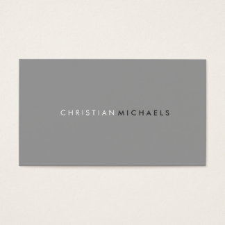 Modern and Minimal Business Card