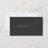 Modern and Minimal Business Card (Front/Back)