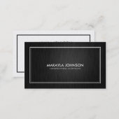 Modern and Minimal Certified Accountant Business Card (Front/Back)