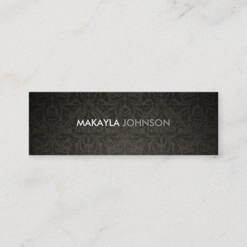 Modern and Minimal Damask Business Card Templates
