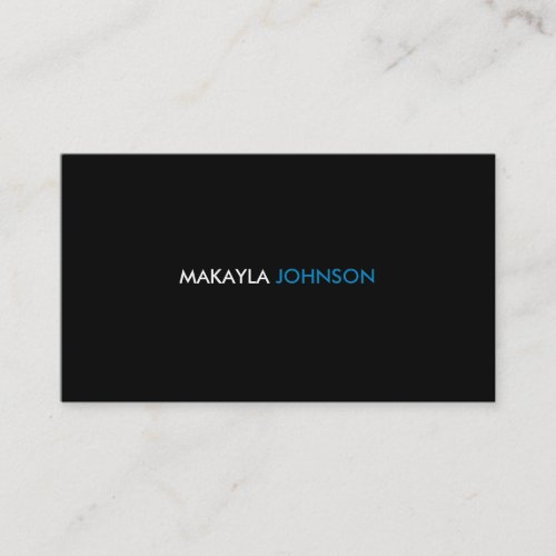 Modern and Minimal Professional Business Cards