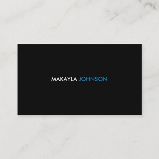 Customizable Modern and Minimal Professional Business Cards