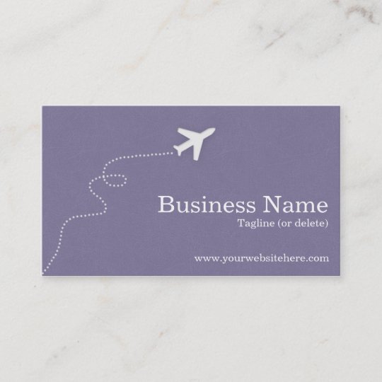 Modern And Simple Travel Business Cards Zazzle Com