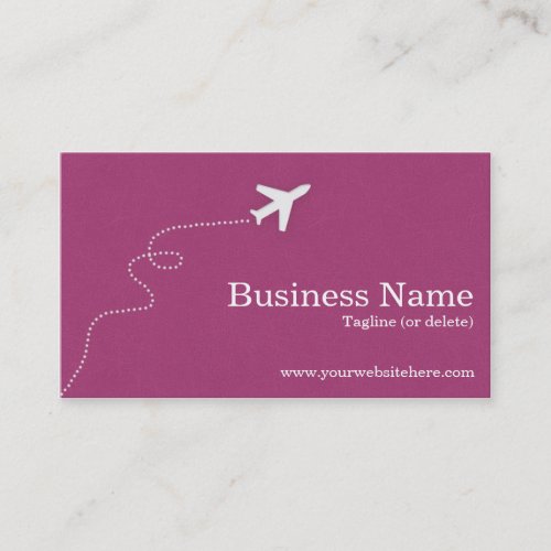 Modern and Simple Travel Business Cards