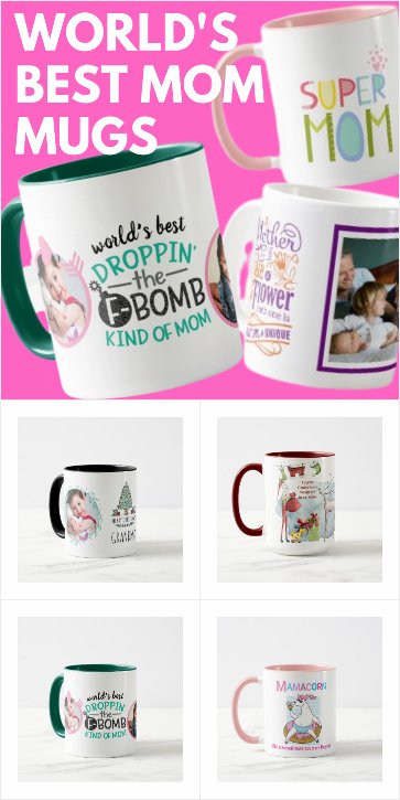 Modern and Trendy MOM MUGS - Personalized