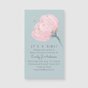 Modern and trendy pink, baby blue and dark blue si