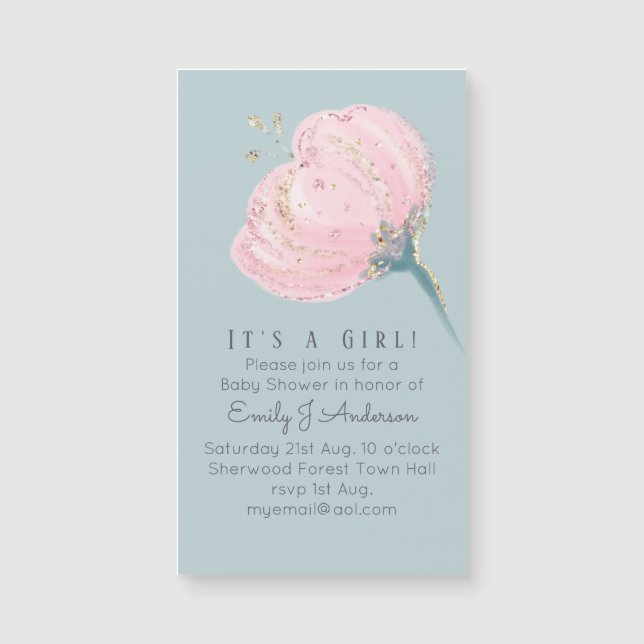 Modern and trendy pink, baby blue and dark blue si (Front)