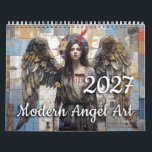 Modern Angel Art Calendar 2027<br><div class="desc">This charming angels calendar / cherubs calendar / guardian angels calendar (or in German: Engelkalender) is designed to bring romance, spiritual inspiration, and joy all year round. Each month features adorable angels in bright colors, radiating warmth, positivity, and a touch of romantic charm. A perfect blend of modern art, romantic...</div>