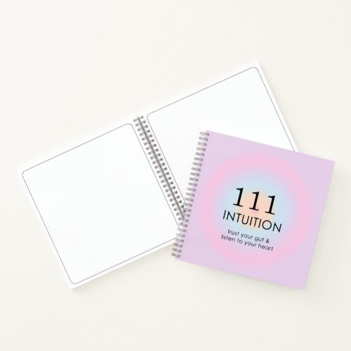 Modern Angel Numbers Numerology 111 Intuition  Notebook