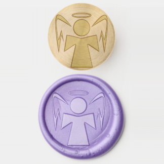 modern angel wax seal stamp