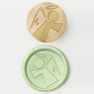 modern angel wax seal stamp