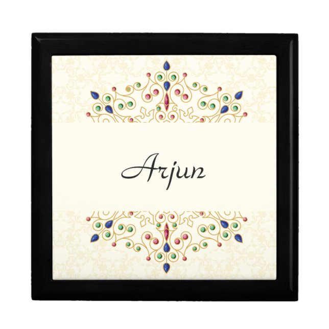 Modern Annaprashan First Rice Ceremony Gift Box (Front)