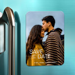 Modern anniversary save the date wedding favors magnet<br><div class="desc">Introducing Our Modern and Elegant Spring Wedding Magnet Favors - The Perfect Classic Save the Date Keepsakes! Make your special day even more memorable with our stylish and modern minimalist Save the Date Wedding Magnets for a fridge. These elegant photo magnets are not just invitations but cherished keepsakes and wedding...</div>