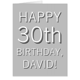 Modern Any Name/Age Editable Birthday Card