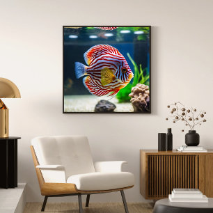 Modern Aquarium Fish Tank Acrylic Print