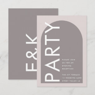 Modern Arch Abstract Japandi Minimalism Enclosure Card