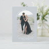 Modern Arch Boho Wedding Thank You (Standing Front)
