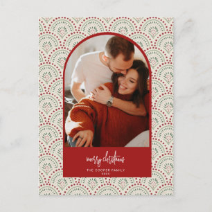 Modern Arch Christmas Card
