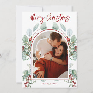 Modern Arch Christmas Card