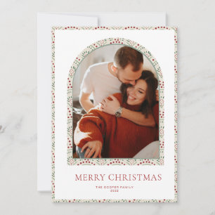 Modern Arch Christmas Card