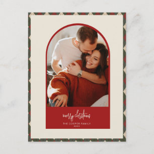 Modern Arch Christmas Card