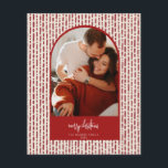 Modern Arch Christmas Card Flyer<br><div class="desc">Create a lasting impression this season with a unique holiday card. This simple,  Christmas tree card template features a clean,  modern design. Customize it with your information and make it uniquely yours!</div>