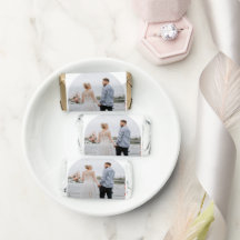 Modern Arch Couple Photo Minimalist Wedding