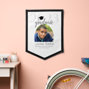  Modern Arch Graduation Typography 2023 Photo   Pennant