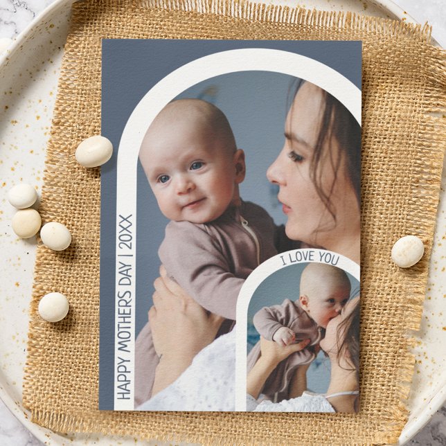 Modern Arch Photo collage | Mothers Day Holiday Ca (Creator Uploaded)