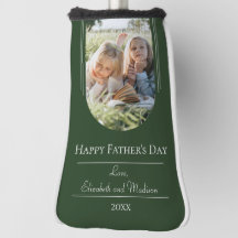 Modern Arch Photo Father's Day | Emerald Green